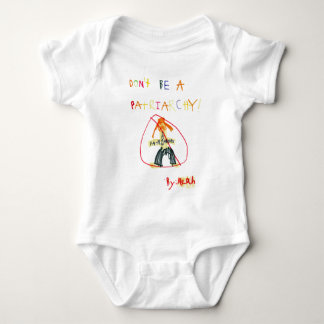 Seien Sie nicht ein Patriarchy Baby Strampler