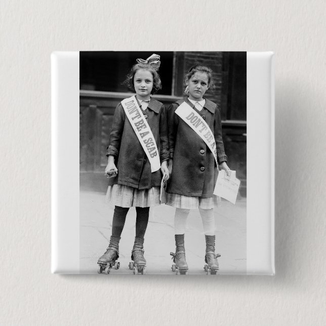 Seien Sie nicht eine Kruste Button (Vorderseite)