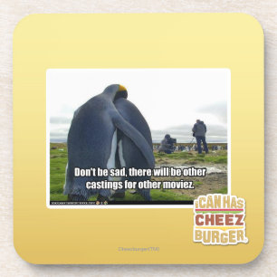 Seien Sie nicht traurig Getränkeuntersetzer