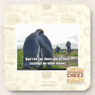 Seien Sie nicht traurig Getränkeuntersetzer