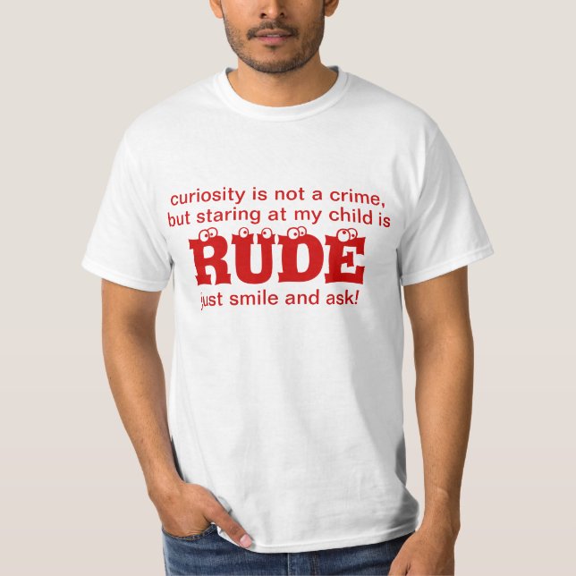 Seien Sie nicht unhöfliches Shirt (Vorderseite)