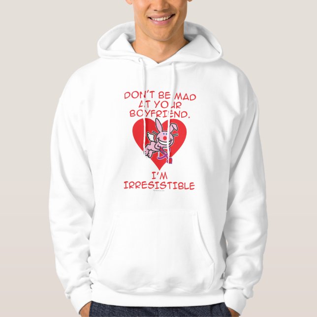 Seien Sie nicht wütend Hoodie (Vorderseite)