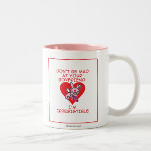 Seien Sie nicht wütend Zweifarbige Tasse