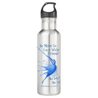Seien Sie Nizza zu Ihren Wasser-Freunden! Trinkflasche