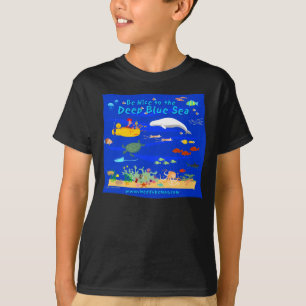 Seien Sie Nizza zum tiefen blauen Meer T-Shirt