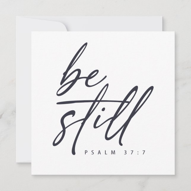 Seien Sie noch Gott Lieben Jesus Rette Christliche (Vorderseite)