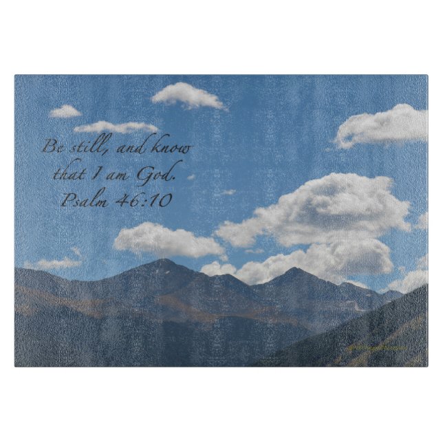 Seien Sie noch - Schneidebrett (Vorderseite)