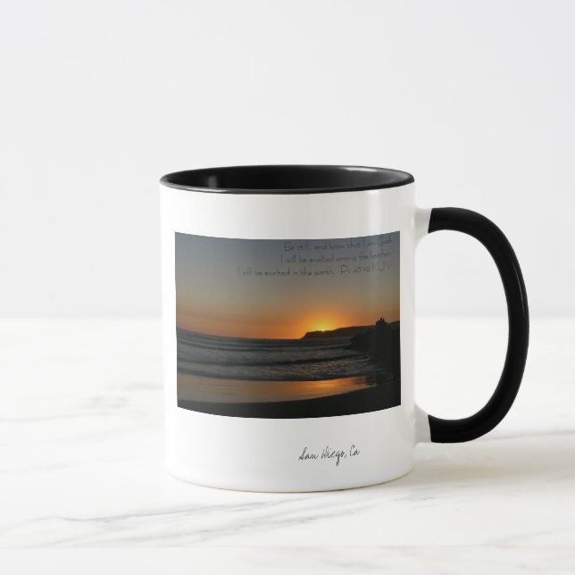 Seien Sie noch und wissen Sie Tasse (Rechts)