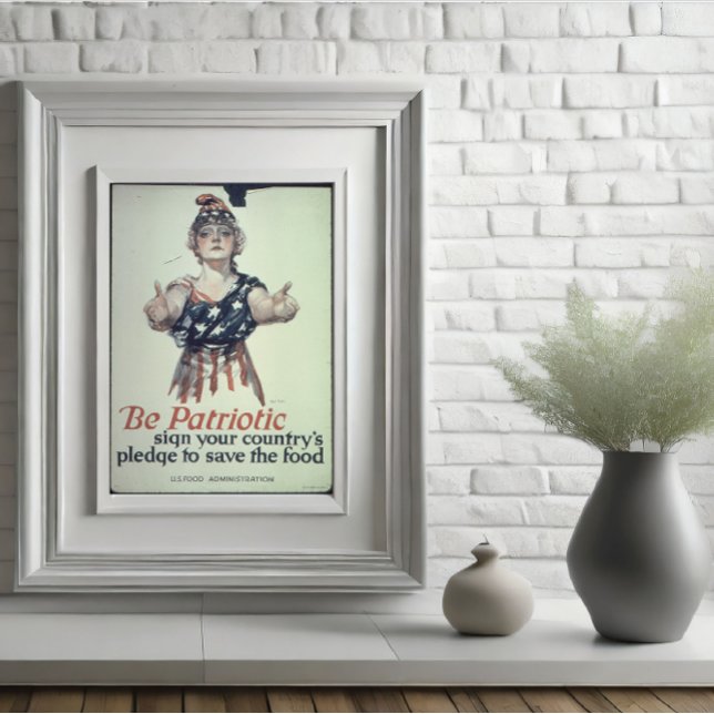 Seien Sie Patriotisches Glossarenplakat Poster (Von Creator hochgeladen)