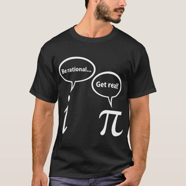 SEIEN SIE RATIONALER WIRKLICHER BILDMÄSSIG T-Shirt (Vorderseite)