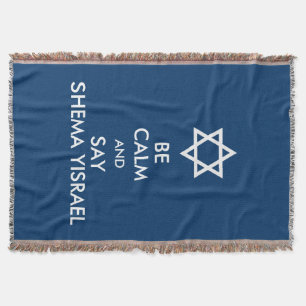 Seien Sie ruhig und sagen Sie Shema Yisrael Decke