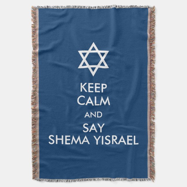 Seien Sie ruhig und sagen Sie Shema Yisrael Decke (Vorderseite Vertikal)