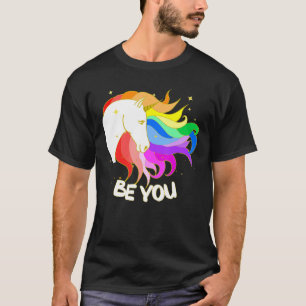 Seien Sie selbst ein magisches Einhorn mit Regenbo T-Shirt