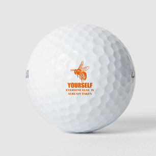 Seien Sie selbst Golfball