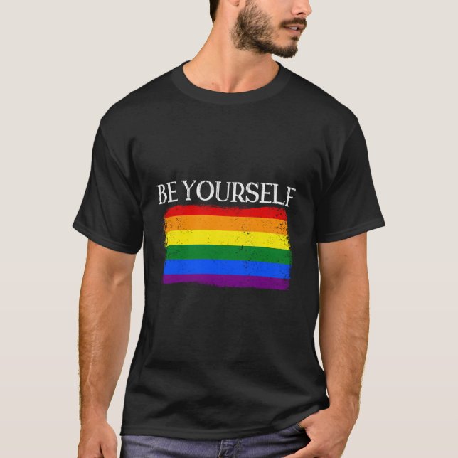 Seien Sie selbst T-Shirt (Vorderseite)