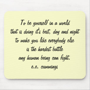 Seien Sie sich Mousepad