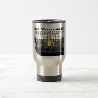 Seien Sie sich Reise-Tasse Reisebecher