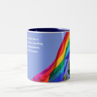 Seien Sie sich Zweifarbige Tasse