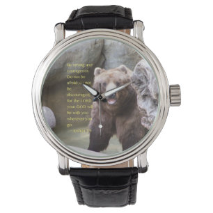 "Seien Sie stark " Armbanduhr