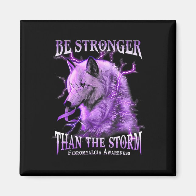Seien Sie stärker als das Sturmfibromyalgie Magnet (Vorne)