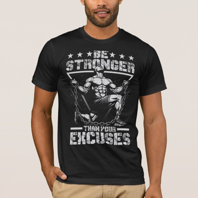 SEIEN SIE STÄRKER ALS IHRE AUSGABEN T-Shirt (Vorderseite)
