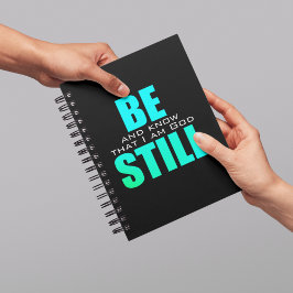 Seien Sie still und kennen Gott Psalm 46 Church Jo Notizbuch