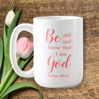 Seien Sie still und wissen | Geschenk für personal Kaffeetasse