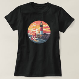 Seien Sie still und wissen Sie, dass ich Gott Bibl T-Shirt