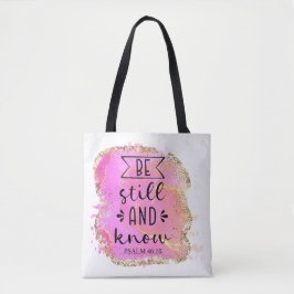 Seien Sie still und wissen Tasche