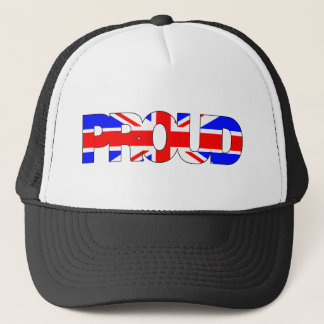Seien Sie stolz, britisch zu sein Truckerkappe