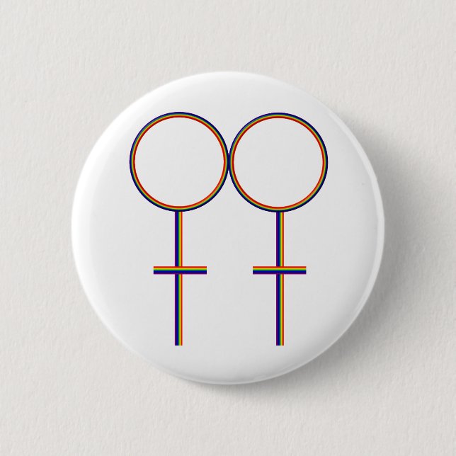 Seien Sie stolzes Homosexuelles Button (Vorderseite)