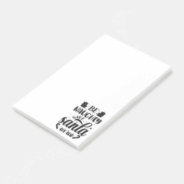 Seien Sie unartig Post-it Klebezettel (angewinkelt)