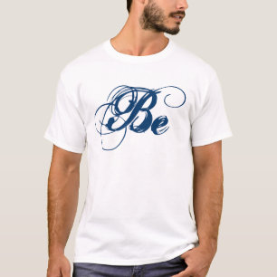 Seien Sie und gesammelt cooles ruhiges T-Shirt