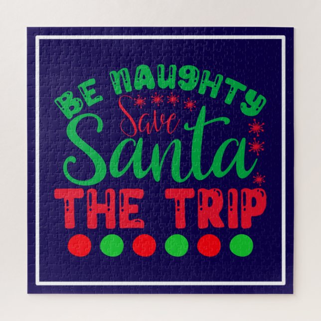 Seien Sie unheimlich Gerettet Santa The Trip-81634 (Vertikal)
