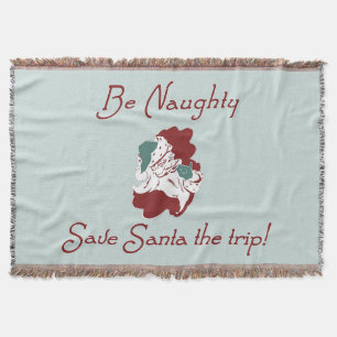 Seien Sie unheimlich Santa Decke