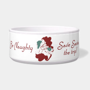Seien Sie unheimlich Santa Napf