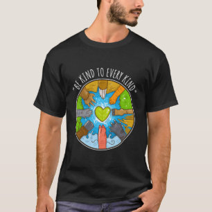 Seien Sie Vegan für Vegetarier jeder Art T-Shirt