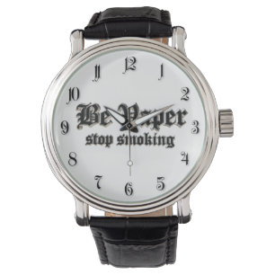 Seien Sie verdampfen, hören Sie auf zu rauchen Armbanduhr