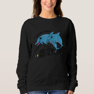 Seien Sie vorsichtig, ich habe einen empfindlichen Sweatshirt
