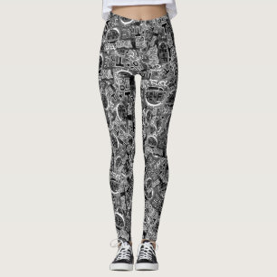 Seien Sie wahr, dass Sie selbst ein pografisches D Leggings