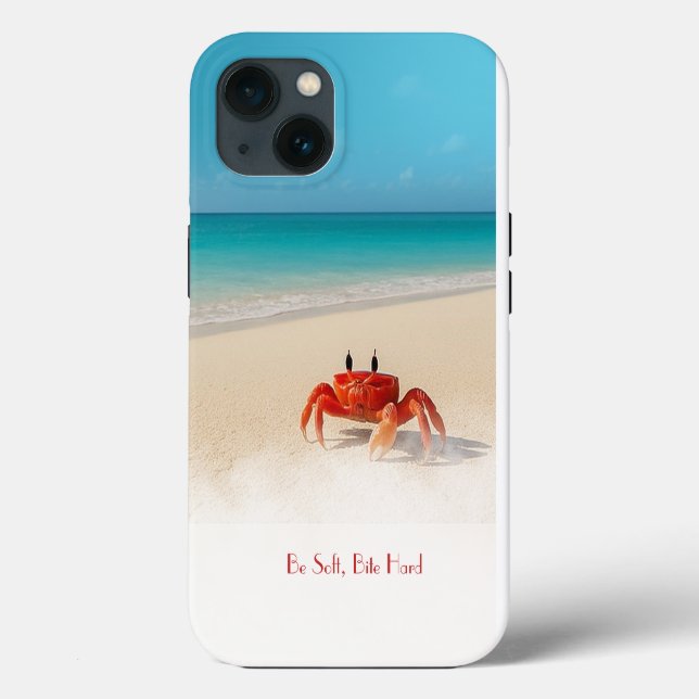 Seien Sie weich, beiß hart / iPhone 13 Case Tough (Rückseite)
