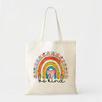 Seien Sie wie Rainbow Toag Tragetasche