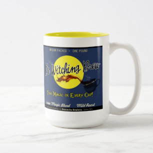 Seien Sie Witching Gebräu-Kaffee Zweifarbige Tasse