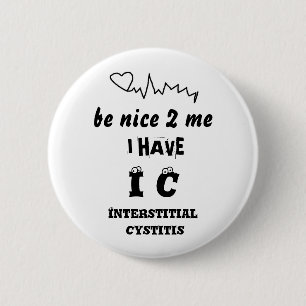 SEIEN SIE ZU MIR NETT, DEN ICH IC-INTERSTITIELL- BUTTON