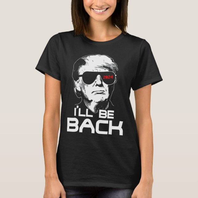 Seien Sie zurück Funny 45 47 Donald Trump 2024 Ame T-Shirt (Vorderseite)