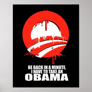 SEIEN SIE ZURÜCK IN EINER MINUTE, ICH MÜSSEN EINEN POSTER