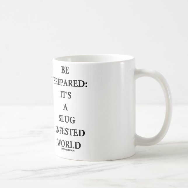 Seien vorbereitet Sie: Es ist eine Schnecke Kaffeetasse (Rechts)