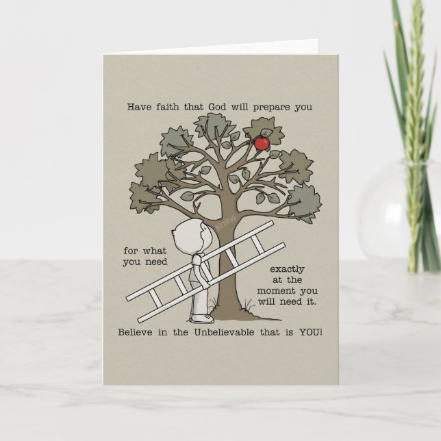 Seien vorbereitet Sie Karte (Vorderseite)