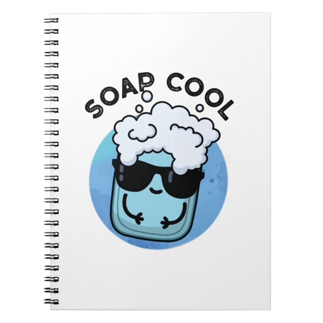 Seife Cool Funny Soap Puff Notizblock (Vorderseite)