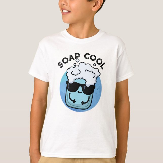 Seife Cool Funny Soap Puff T-Shirt (Vorderseite)